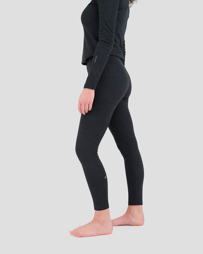 Women's Thermawool® Heavyweight Merino Wool Thermal Pants | Color: Smoke Heather