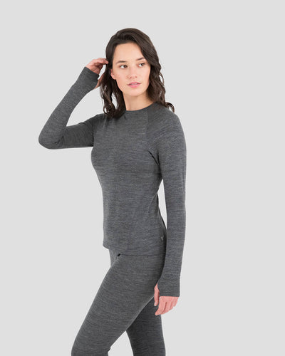 Women's Ultra Merino Scoop | Color: Charcoal Heather