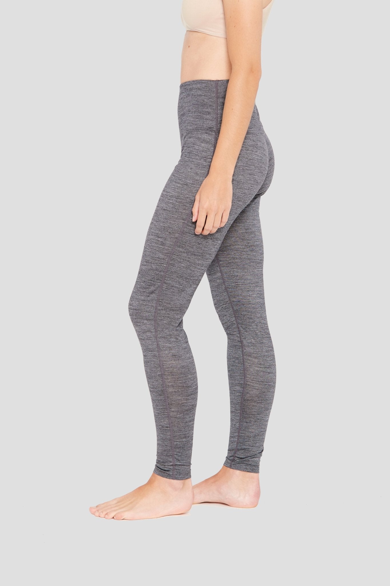 Women's All Season Merino Pant | Color: Dark Grey Heather