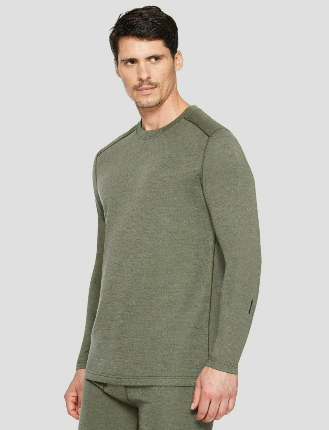 Men's Ultra Merino Crew | Color: Moss |  #color_moss