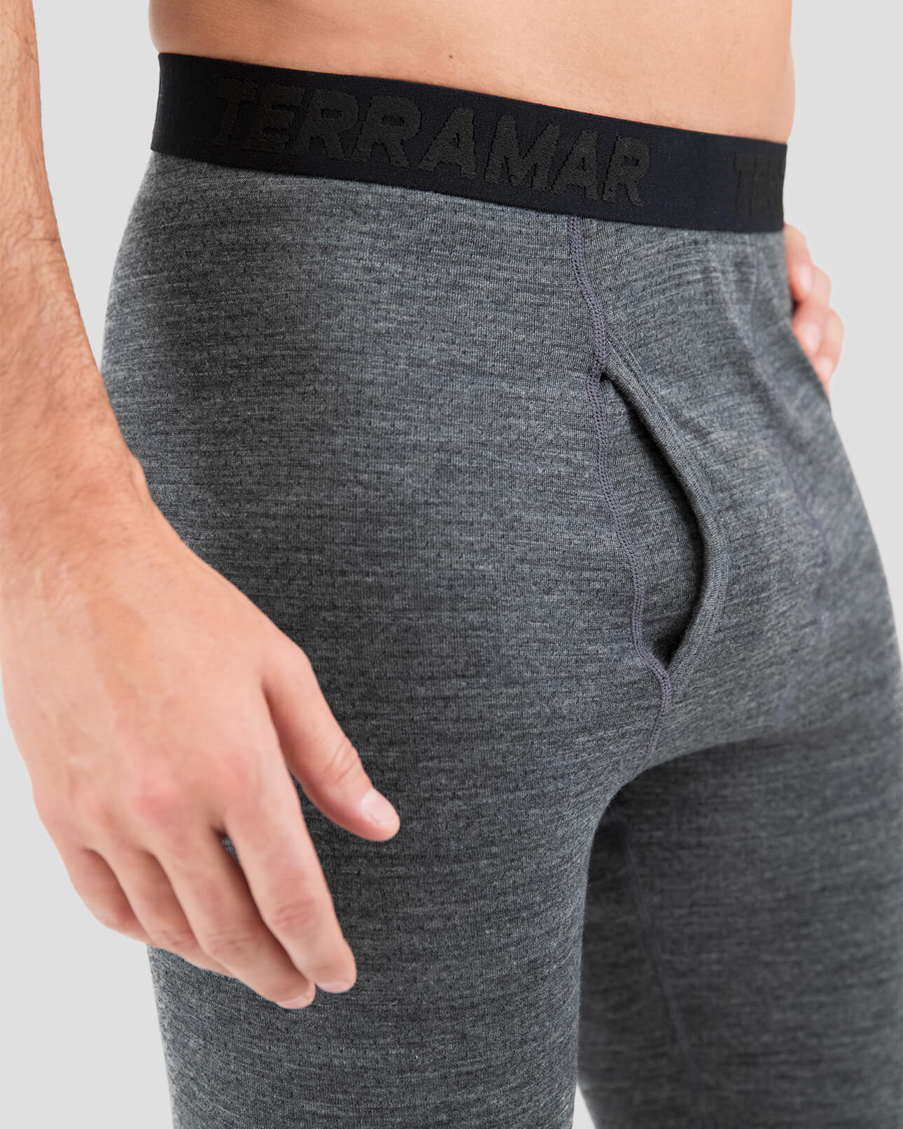 Men's Ultra Merino Pant | Color: Charcoal Heather |  #color_charcoal-heather