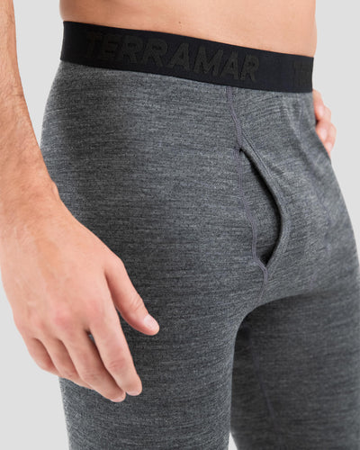 Men's Ultra Merino Pant | Color: Charcoal Heather |  #color_charcoal-heather