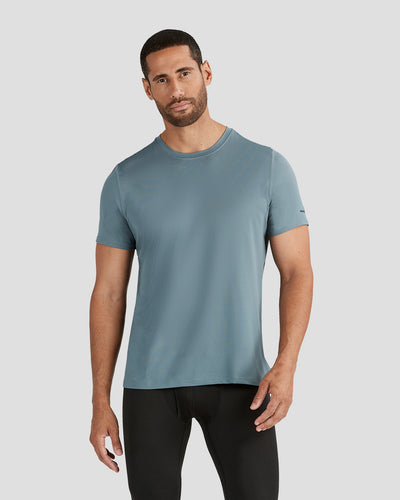 Men's Ventilator Short Sleeve Performance Tee | Color: Stormy Weather | #color_stormy-weather