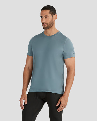 Men's Ventilator Short Sleeve Performance Tee | Color: Stormy Weather | #color_stormy-weather