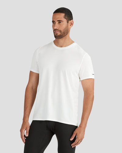 Men's Ventilator Short Sleeve Performance Tee | Color: White