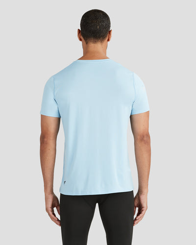 Men's Ventilator Short Sleeve Performance Tee | Color: Clear Water | #color_clear-water