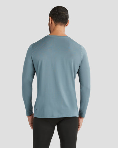 Men's Ventilator Long Sleeve Performance Tee | Color: Stormy Weather | #color_stormy-weather
