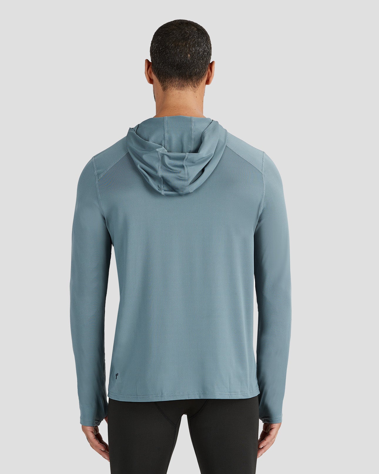 Men's Ventilator Long Sleeve Performance Hoodie | Color: Stormy Weather