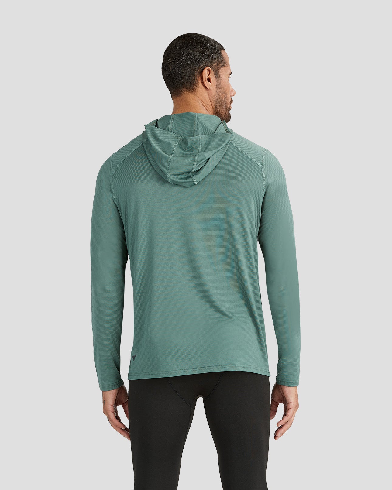 Men's Ventilator Long Sleeve Performance Hoodie | Color: Forest