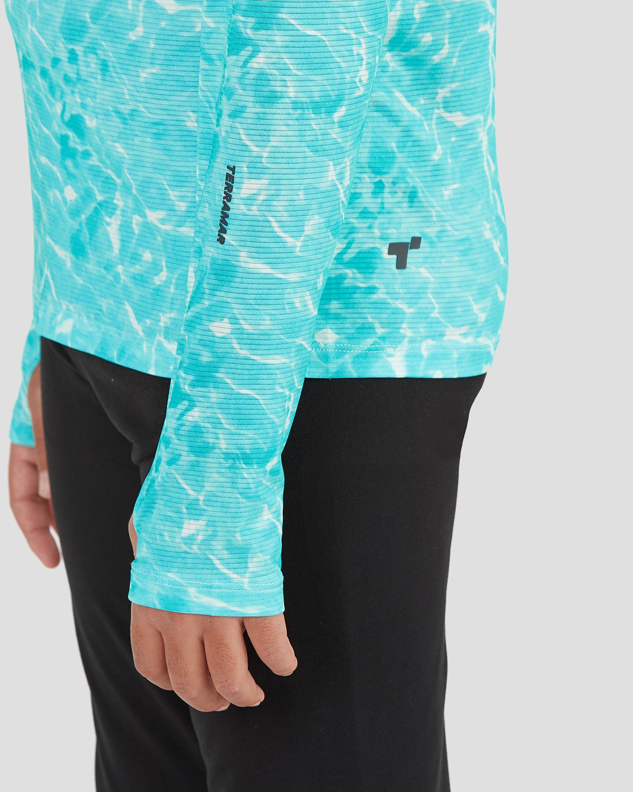 Kids' Ventilator All-Season Performance Hoodie | Color: Tropical Water Print