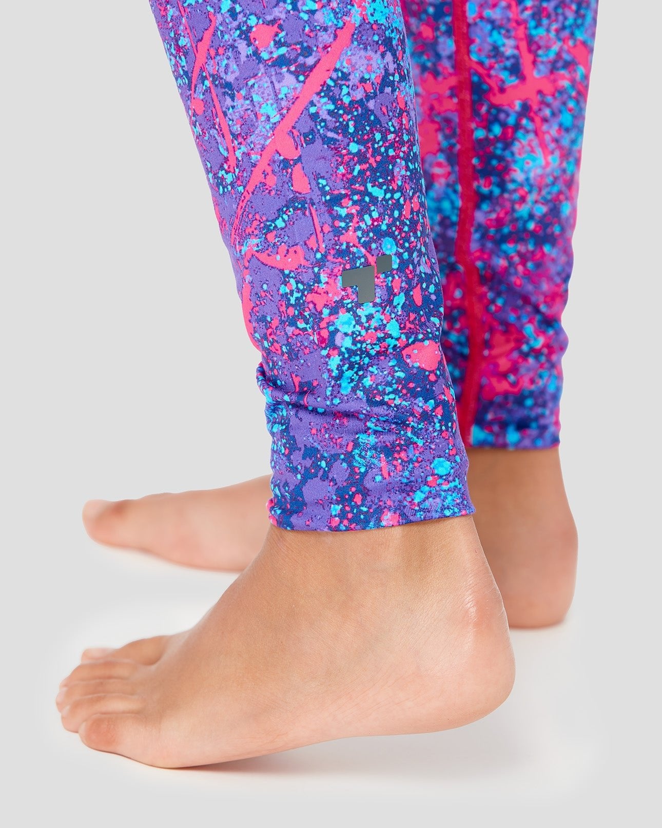 Kids' Thermolator® Midweight Performance Baselayer Pants | Color: Neon Graffiti