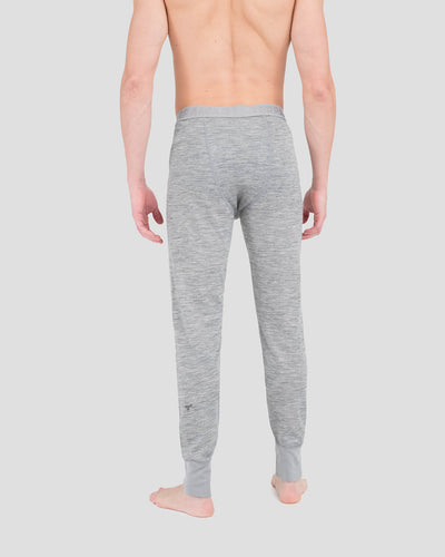 Men's Heritage Heavyweight Merino Wool Bi-Layer Thermal Pants | Color: Grey Heather