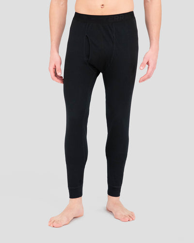 Men's Thermapeak® Heritage Midweight Thermal Pants | Color: Black