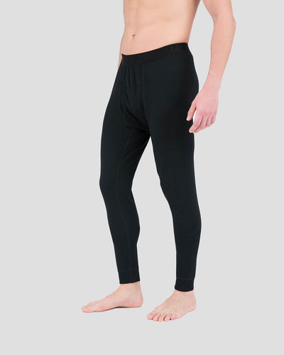 Men's Thermapeak® Heritage Midweight Thermal Pants | Color: Black