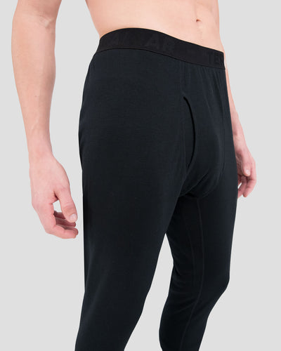 Men's Thermapeak® Heritage Midweight Thermal Pants | Color: Black