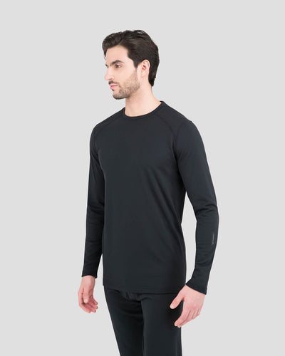 Men's Military Fleece Heritage Crew | Color: Black