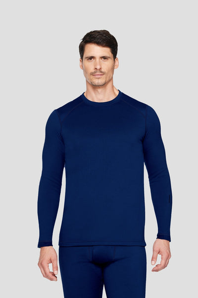 Men's Military Fleece Heritage Crew | Color: Navy | #color_navy