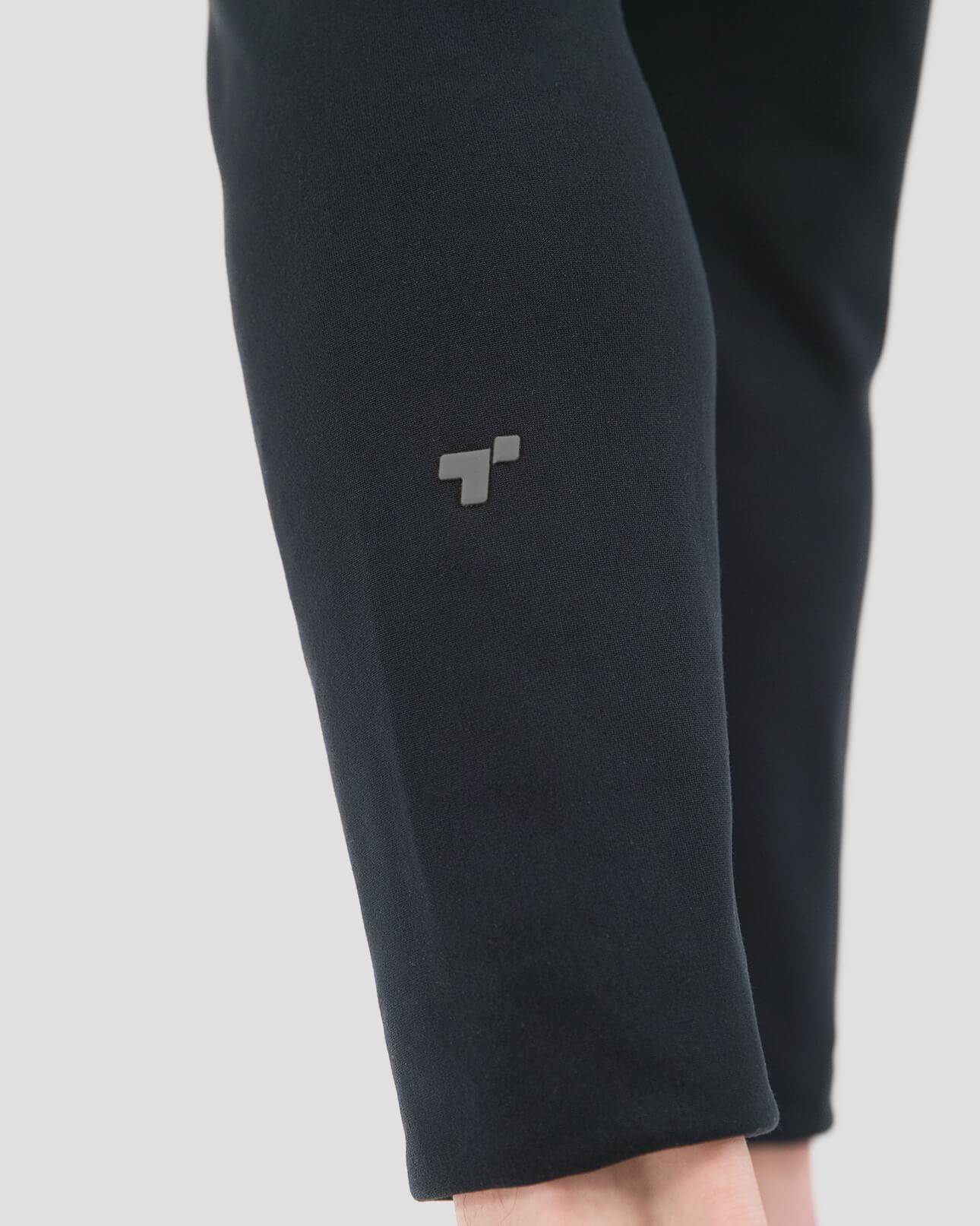 Big & Tall Men's Military Heritage Expedition Weight Fleece Thermal Pants | Color: Black | #color_black