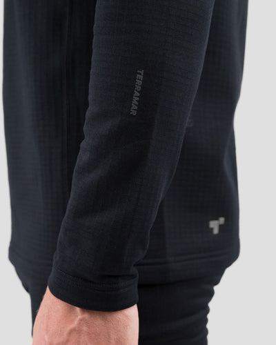 Men's Ecolator® Heavyweight Performance Thermal Crew Shirt | Color: Black