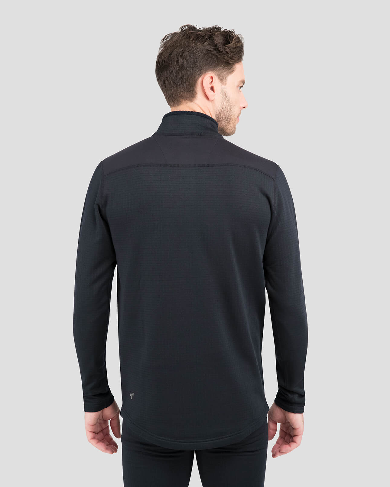 Men's Ecolator® Performance Quarter Zip | Color: Black