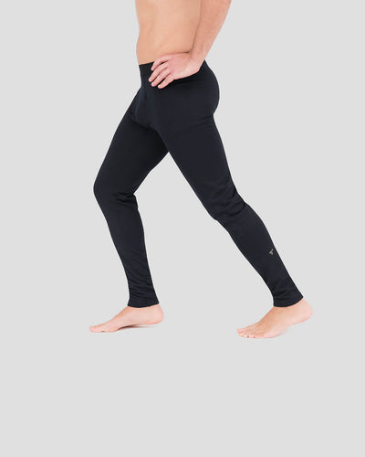 Men's Ecolator® Heavyweight Performance Thermal Pants | Color: Black  | #color_black
