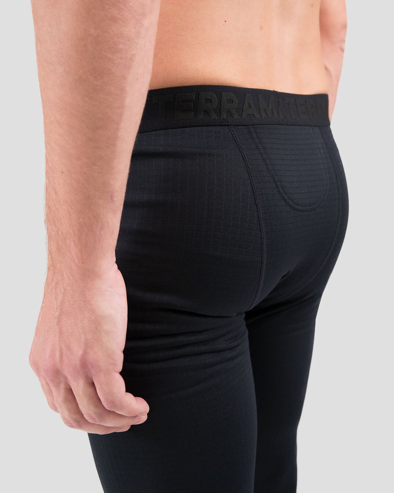 Men's Ecolator® Heavyweight Performance Thermal Pants | Color: Black  | #color_black