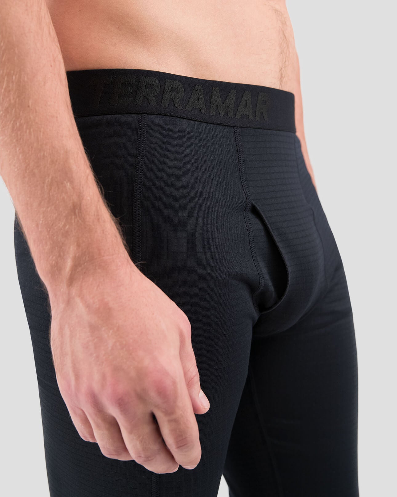 Men's Ecolator® Heavyweight Performance Thermal Pants | Color: Black  | #color_black