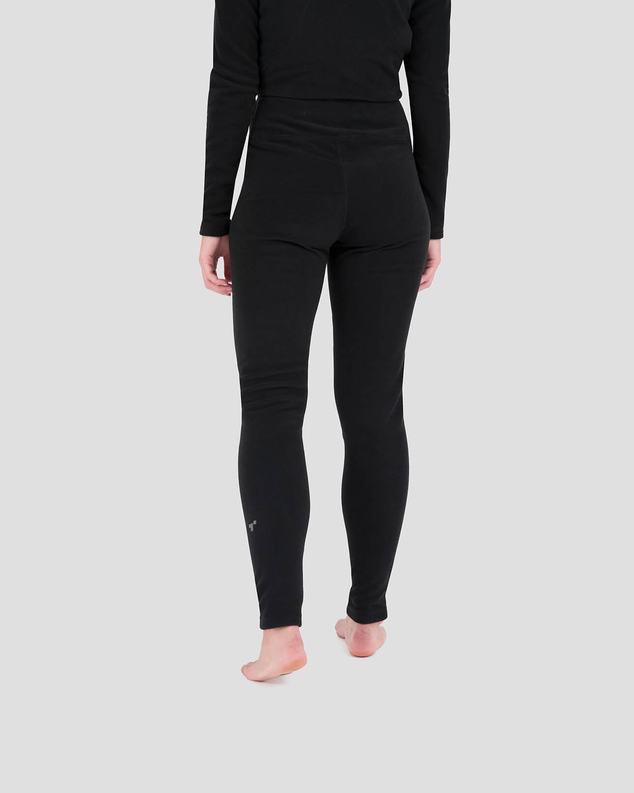 Women's Heritage Expedition Weight Fleece Thermal Pants | Color: Black