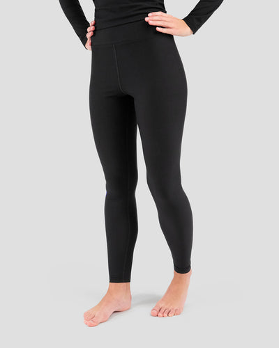 Women's Transport® Lightweight Performance Thermal Pants | Color: Black