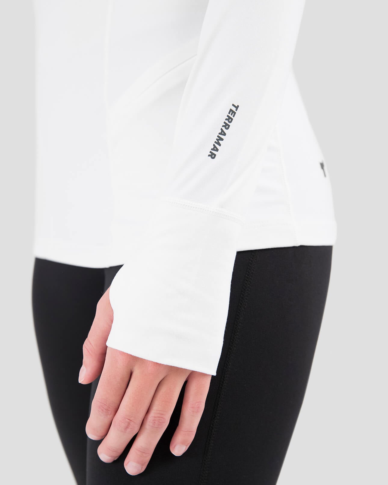 Women's Cloud Nine Midweight Performance Thermal Turtleneck | Color: White | #color_white