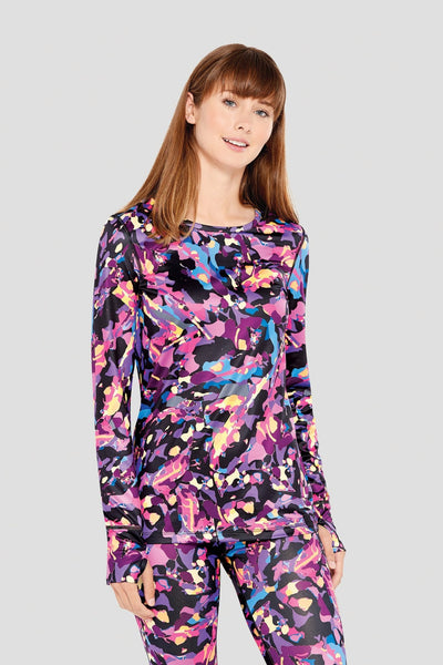 Women's Below Zero Performance Crew | Color: Rising Sun | #color_rising-sun