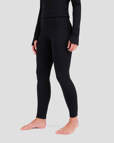 Women's Below Zero Performance Tight | Color: Black | #color_black