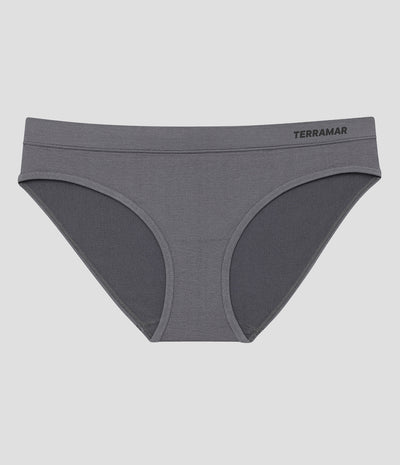 Women's Seamless Bikini Underwear (3 Pack) | Color: Castlerock/Mindful Grey/Athletic Grey
