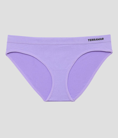 Women's Seamless Bikini Underwear (3 Pack) | Color: Violet Tulip/Crown Jewel/Black