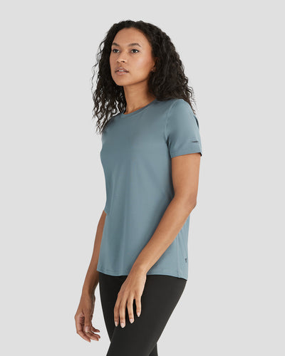 Women's Ventilator Short Sleeve Performance Tee | Color: Stormy Weather