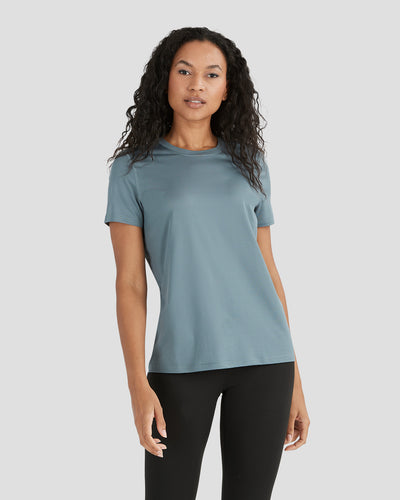 Women's Ventilator Short Sleeve Performance Tee | Color: Stormy Weather