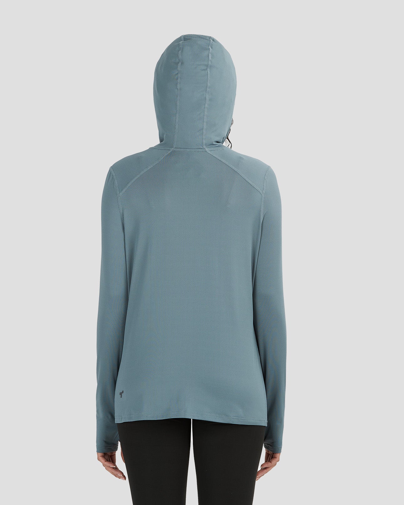 Women's Ventilator Hoodie Performance Tee | Color: Stormy Weather