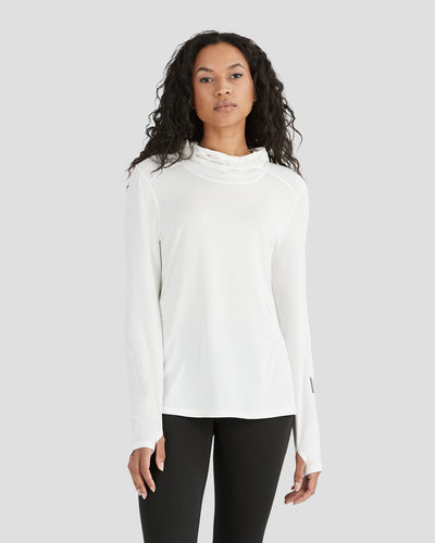 Women's Ventilator Hoodie Performance Tee | Color: White