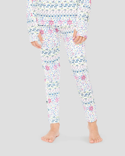 Kids' Ecolator® Heavyweight Performance Thermal Pants | Color: Happy Run | #color_happy-run