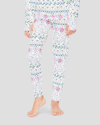 Kids' Ecolator® Heavyweight Performance Thermal Pants | Color: Happy Run | #color_happy-run