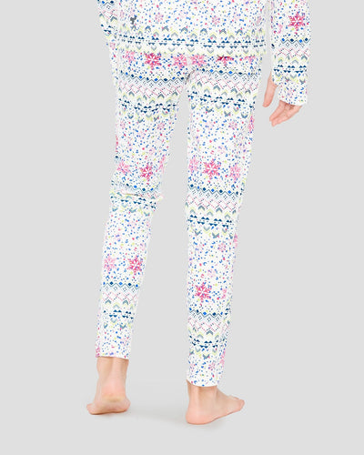 Kids' Ecolator® Heavyweight Performance Thermal Pants | Color: Happy Run | #color_happy-run