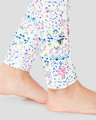 Kids' Ecolator® Heavyweight Performance Thermal Pants | Color: Happy Run | #color_happy-run
