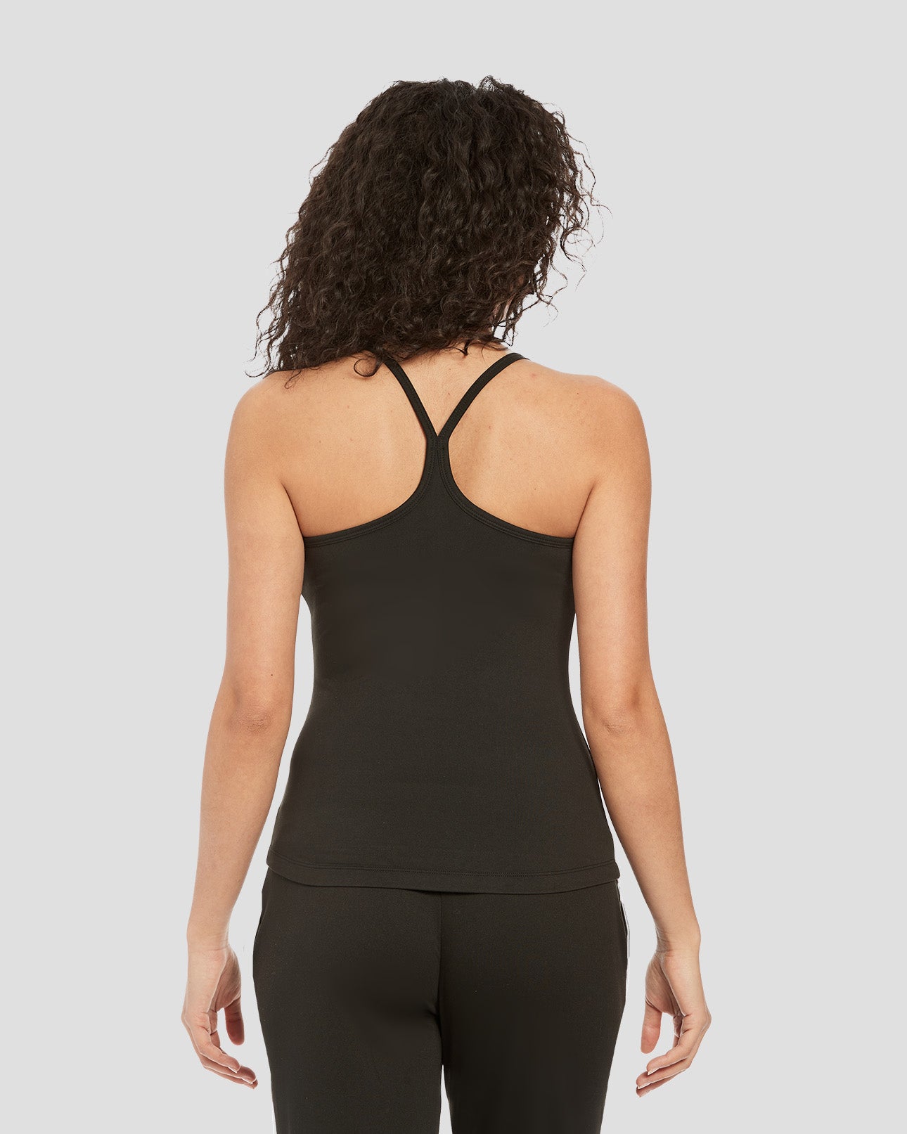 Women's Cloud Nine Performance Tank Top | Color: Black |  #color_black