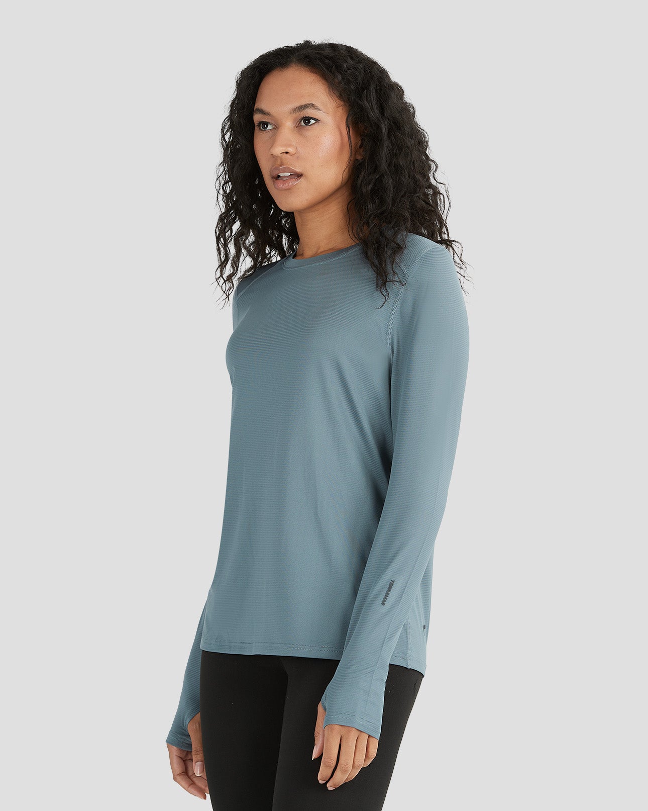 Women's Ventilator Long Sleeve Performance Tee | Color: Stormy Weather