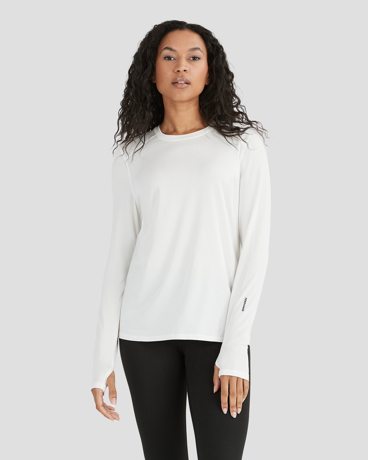 Women's Ventilator Long Sleeve Performance Tee | Color: White