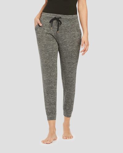 Women's Cloud Nine Midweight Performance Joggers | Color: Dark Grey Melange