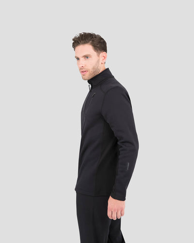 Men's Beast Expedition Weight Performance Half-Zip Thermal Top | Color: Black