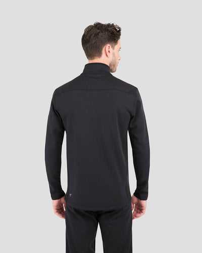 Men's Beast Expedition Weight Performance Half-Zip Thermal Top | Color: Black
