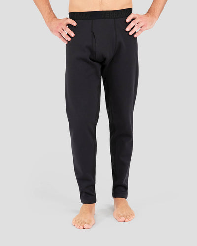 Men's Beast Expedition Weight Performance Thermal Pants | Color: Black