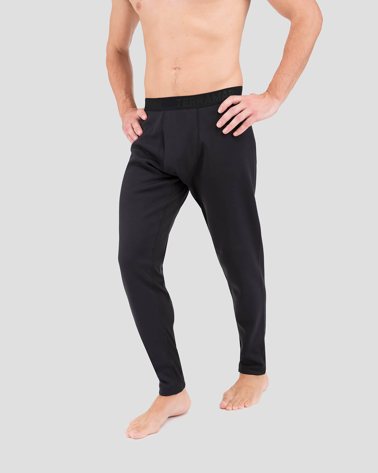 Men's Beast Expedition Weight Performance Thermal Pants | Color: Black